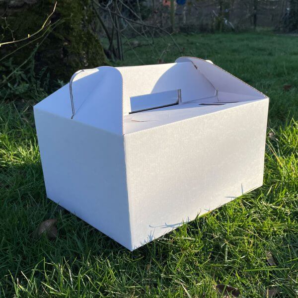 Cardboard meal delivery box